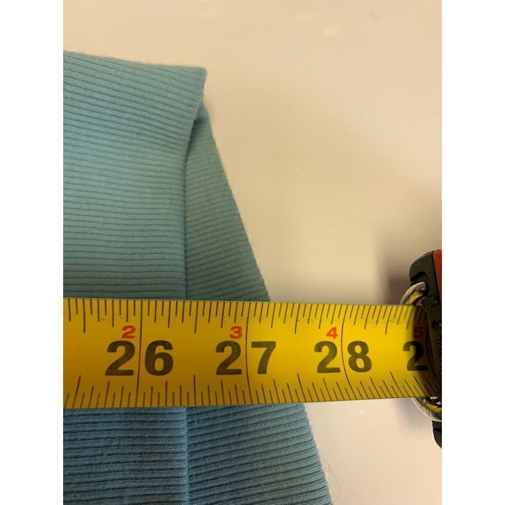 Three Dots Nile Blue 1/4 Zip Top Size L - Picture 13 of 13